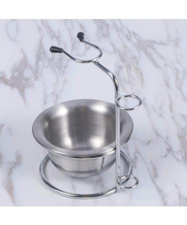 Milist Shaving Stand Set Soap Bowl & Brush Holder for Manual Razors | Perfect for All Razor Types - International Shipping - Buy Online on GoSupps.com