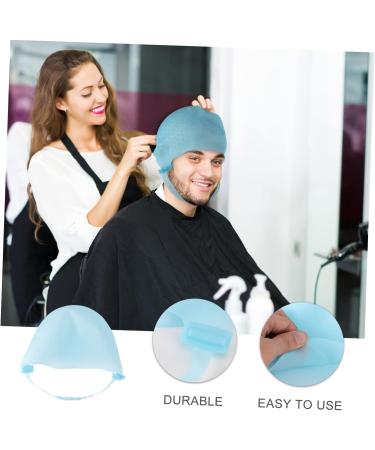 Ipetboom 1pc Silicone Highlighter Cap Professional Tipping Cap Compost Bucket with Lid Streaking Cap Silicone Highlighting Highlight Cap for Hair with Reusable Letter Silica Gel Hair Dye - Buy Online on GoSupps.com