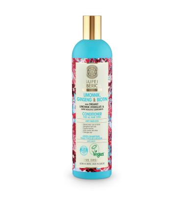 Super Siberica lemongrass ginseng & biotin. Conditioner for All Hair Types 400 ml