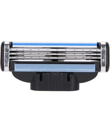 Professional Razor Blade Refill - 16-Pack with Double Lubricating Strips | 3-Layer Manual Razor Blades for Men | Ideal for Home Salon Use - Ships Internationally - Buy Online on GoSupps.com