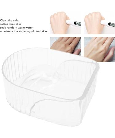 Bol de Trempage des Mains Modelage des Coquilles de Lavage des Ongles pour le Salon (Transparent) - Buy Online on GoSupps.com