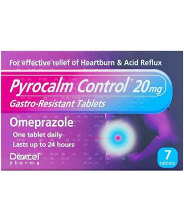 Pyrocalm Control Gastro-Resistant Tablets 20mg 7 Tablets