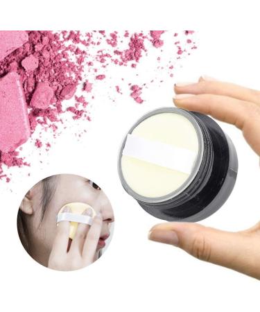 Makeup Powder Compact Empty Vintage Rose Portable Empty Loose Powder Container Box with Sifter and Powder Puff for Girls(Black) - Buy Online on GoSupps.com