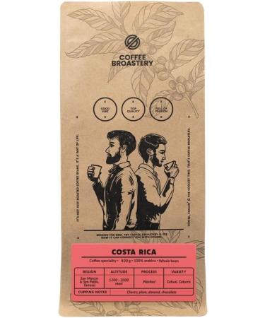 Coffee Broastery Coffee Beans Costa Rica San Rafael Speciality 400g 0.4kg | Specialty Coffee | Costa Rica | Freshly Roasted | Kraft Coffee Roastery - Buy Online on GoSupps.com