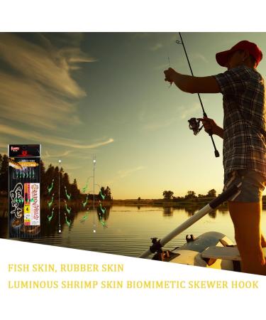Buy JTKREW 4pcs Mackerel Feather Rigs - Luminous Beads Bait for Mackerel Pollock Herring & More | International Shipping Available - Buy Online on GoSupps.com