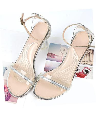 FOMIYES 3 Pairs Clear Gel Forefoot Pads for Heels Shoes | Heel Cups & Arch Support Inserts - Buy Online on GoSupps.com