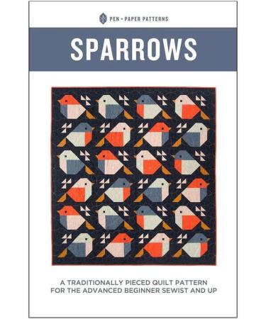Sparrows Quilt Pattern Set: Pen and Paper Patterns - DIY Quilting Design - Buy Online on GoSupps.com
