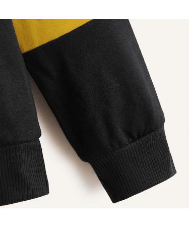 Bigfanshu Women's Dresses Leopard Print O-Neck Blouse Tops Cotton Long Sleeve Sweatshirt Yellow - Buy Online on GoSupps.com