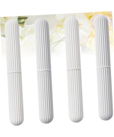 HAPINARY 4 Pack Portable Toothbrush Storage Case | Travel-Friendly Design | International Shipping Available - Buy Online on GoSupps.com