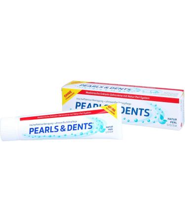 Pearls & Dents Toothpaste - Titanium Dioxide Free 100ml | Natural Whitening & Gentle Care - Buy Online on GoSupps.com