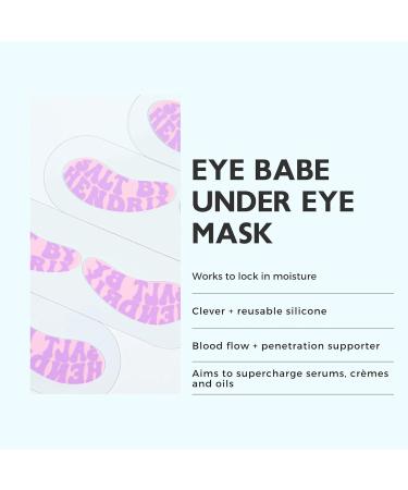 SALT BY HENDRIX Eye Babe Under Eye Mask - Reusable Silicone Masks | Clean Non-Toxic Natural Skincare for Bright Eyes - Buy Online on GoSupps.com