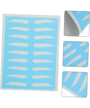 Angoily 8 pairs Eye Makeup Eyebrow Practice Tool Skin Training Brow - Buy Online on GoSupps.com