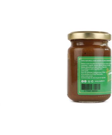 100% Natural Vegetable Stock Concentrate 160g - No Preservatives or Additives - Ideal for Soups Sauces Stews - Buy Online on GoSupps.com
