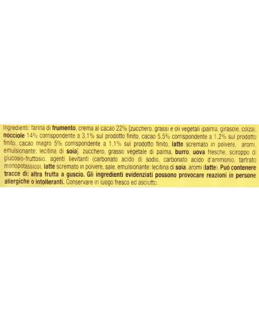  Italian Gourmet E.R. Mulino Bianco Crostatina - Cocoa and hazelnut cream - Breakfast and sweet afternoon snack - 10 tarts (400 g) + Italian Gourmet Polpa 400 g - Buy Online on GoSupps.com