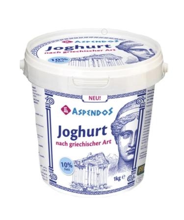 Aspendos Greek Style Yoghurt - 1000g x 5 Premium Dairy Product for an Authentic Taste - International Shipping Available! - Buy Online on GoSupps.com
