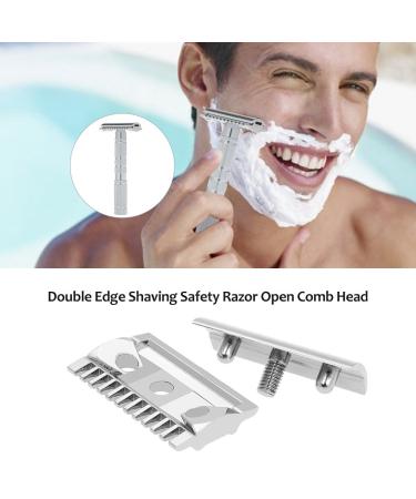 Baugger Double Edge Shaving Head | Open Comb Razor for Men | Premium Shaving Tool for Smooth Shave - International Shipping Available - Buy Online on GoSupps.com