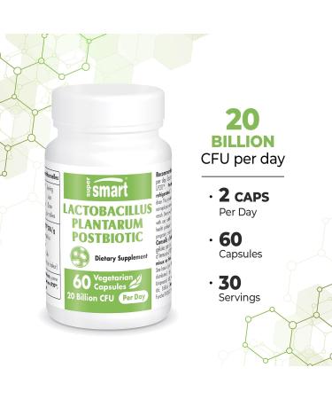 Lactobacillus Plantarum Postbiotic - Immuno-LP20 | Vegan & Gluten-Free Immunobiotic for Enhanced Immunity - Supersmart - Buy Online on GoSupps.com