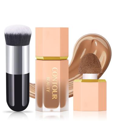 NewBang Liquid Contour Stick Soft Cream Contour Makeup Liquid Bronzer Face Concealer Matte Contouring with Cushion Applicator Long Lasting Silky Face Contour Cream Bronzer Contouring Makeup (101) 101# LIGHT TO MEDIUM 36 g (Pack of 2) - Buy Online on GoSupps.com