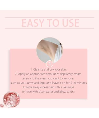 Pack of 2 hair removal creams for sensitive skin gentle formula suitable for legs arms and bikini line for women and men - Buy Online on GoSupps.com