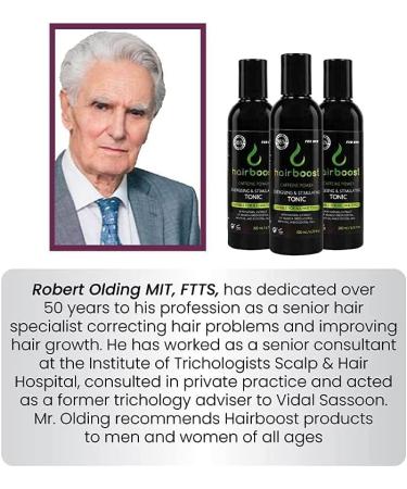 VYTALIVING Hairboost Caffeine Power Tonic for Men 200ml - Hair Treatment For Men - Energising and Stimulating - Hair Vitamins for Growth and Hair Loss - Hair Growth Serum - For All Hair Types of Men - Buy Online on GoSupps.com