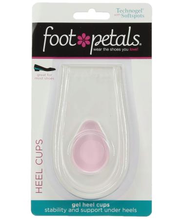 Foot Petals Gel Heel Cup Pink Multi One Size