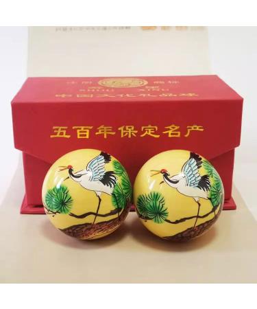 Unbit Baoding Balls - Stress Relief & Relaxation Therapy | Chinese Fitness Finger Exercise Stress Balls (Color: C) - Buy Online on GoSupps.com
