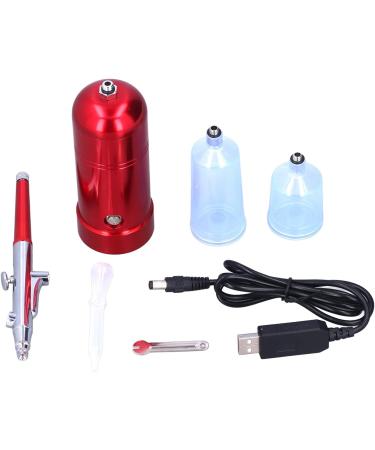 DAUERHAFT Makeup Airbrush Kit - Rechargeable Facial Oxygen Injector for Home & Salon Use | High Pressure Metal Structure & USB Cable - Buy Online on GoSupps.com