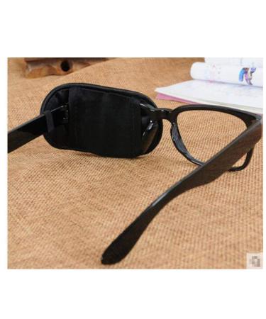 Silk Amblyopia Eye Patch for Adults and Kids - Treat Lazy Eye and Strabismus (Black) - Buy Online on GoSupps.com