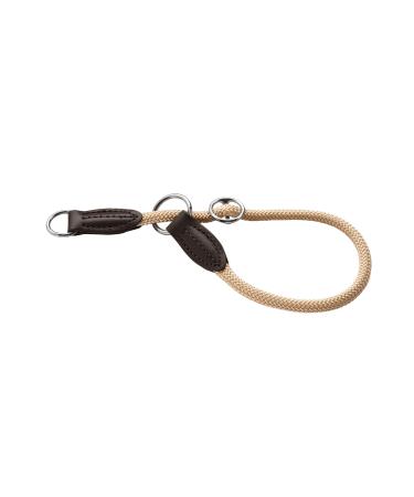 HUNTER Freestyle dressage collar dog collar pull stopper robust weatherproof 30 (XS-S) beige 30 (XS-S) beige