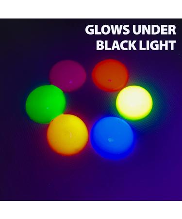 Milo Fluorescent Acrylic Paint Set - 6 Neon Colors | 4 oz Bottles | Made in the USA | Non-Toxic Craft Paint for Artists & Kids | UV Reactive | Glow in Black Light - Buy Online on GoSupps.com