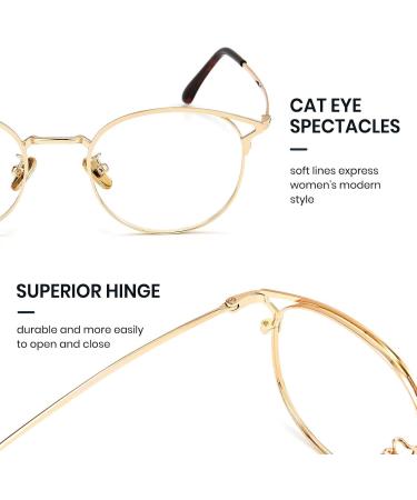 Cyxus Blue Light Filter Glasses for Men & Women | Fashionable Computer & Gaming Safety Glasses - Model 402B046 - Buy Online on GoSupps.com