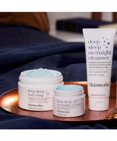 This Works Deep Sleep Overnight Cleanser 100ml - Exfoliate & Rehydrate with Oat Amino Acids & Hyaluronic Acid - International Shipping Available - Buy Online on GoSupps.com