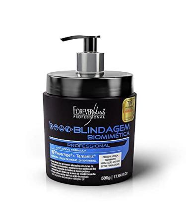Forever Liss - Linha Blindagem - Mascara Para Cabelos Frageis 500 Gr - (Shield Collection - Mask For Fragile Hair Net 17.63 Oz)