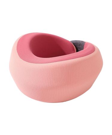 Neck Brace Pillow Soft Foam Wraps Keep Vertebrae Stable | Keep Vertebrae Stable Comfort Neck Support Soft Neck Support Relieves Pressure in Spine Neck Support Brace for Home Pink - Buy Online on GoSupps.com