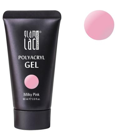 Glamlac polygel Milky Pink 60 ml