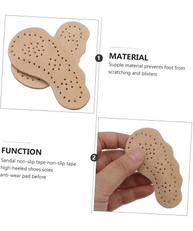 Didiseaon Non-Slip Metatarsal Cushion Insoles - 2 Pairs Heel Grips & Forefoot Pads for High Heels - Comfortable Shoe Inserts for Better Support - Buy Online on GoSupps.com