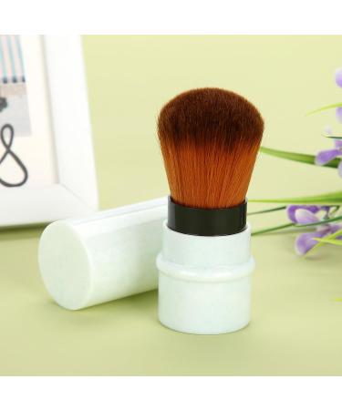 Verdant Touch Foundation Brush Marbling Makeup Foundation Brush Stretchable Handle Powder Blusher Brush for Concealer GreenShort Length - Buy Online on GoSupps.com
