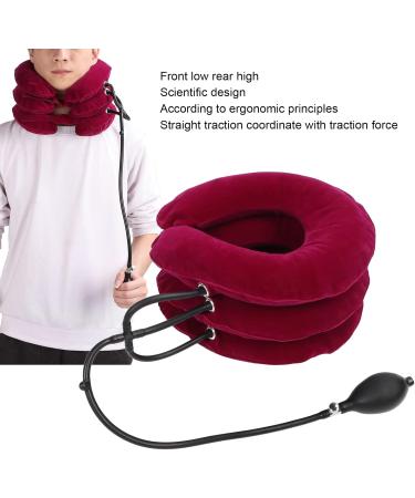 Buy Inflatable Cervical Traction Device - Gentle Pain Relief Massager for Seniors | International Shipping Available - Buy Online on GoSupps.com