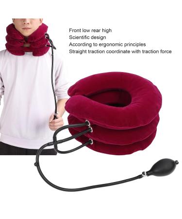 Buy Necks Traction Device for Pain Relief | Soft Inflatable Cervical Neck Stretcher Collar for All Necks Ideal for Seniors | International Shipping Available - Buy Online on GoSupps.com