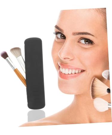 FRCOLOR 4pcs Silicone Makeup Brush Bag | Multi-Functional Cosmetic & Tool Storage | Travel-Friendly Clear Makeup Case - Buy Online on GoSupps.com