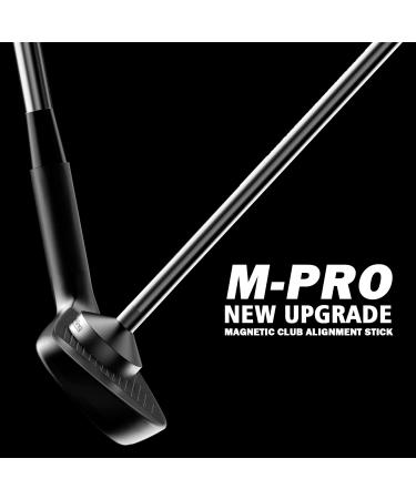 SisterAling Golf Magnetic Alignment Rods - Swing Training Aid for Perfecting Golf Shots | Visualize, Calibrate & Hit The Target with Precision - Ideal Golf Gift - Black - Buy Online on GoSupps.com