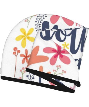 Buy Super Absorbent Microfiber Hair Towel | Mother's Day Gift for Long Curly & Thick Hair - Quick Dry Coral Velvet Wrap - Buy Online on GoSupps.com