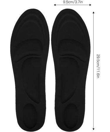 Arch Support Inserts - 4D Memory Foam Insoles for Men | Breathable & Comfortable Shoe Pads - International Shipping Available - Buy Online on GoSupps.com