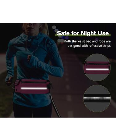 Pecute Jogging Leash for Large & Medium Dogs | Elastic Running Belt with Bag | Pink Supports Up to 100kg - Buy Online on GoSupps.com