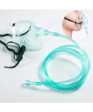 Xgmelon 3 Pack Adult Oxygen Mask w/ 6.6' Tubing & Adjustable Strap - XL Size - Buy Online on GoSupps.com