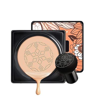 Mushroom head air pillow bb cream cc cream foundation cover concealer even skin tone base bb make-up moisturizing brightening pigment liquid fination (natural) natural color - Buy Online on GoSupps.com