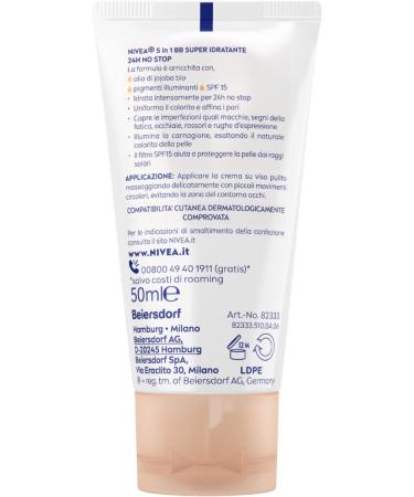 NIVEA Natural Moisturizing Cream Colored 50 Ml.86700 Face Creams & Masks - Buy Online on GoSupps.com