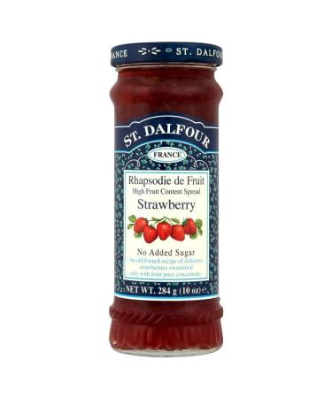 St Dalfour St. Dalfour Fruit Rhapsody Strawberry Jam with no added sugar (284 g) - Pack of 2