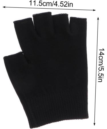 Beavorty 2 Pairs Half Finger moisturizing Gloves moisturizing Repair Gloves Winter Lining Gloves Fingerless Moisturizing Glove Fingerless Knitted Gloves Apparel Miss 5% Spandex Cosmetic - Buy Online on GoSupps.com