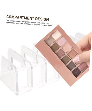 FOMIYES 4pcs Eye Shadow Storage Box Makeup Storage Case Vanity Organizers and Storage Transparent Case Grid - Buy Online on GoSupps.com